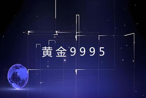 黄金9995